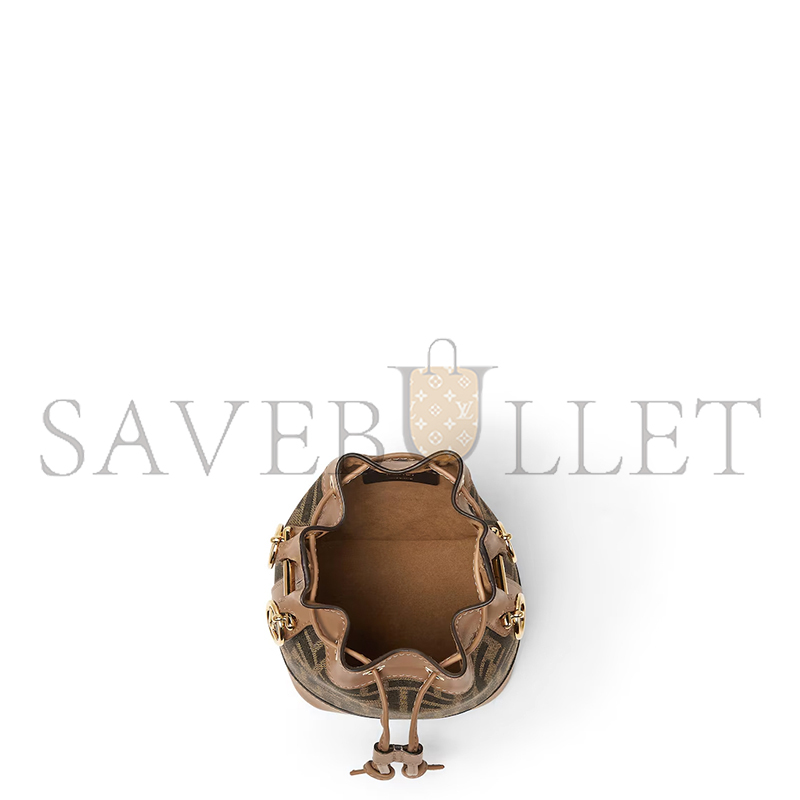 F**di mon tresor fabric brown 8bs093alp3f1aoe (18*14*12cm)